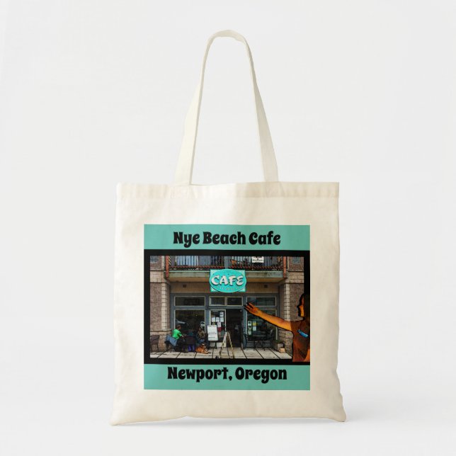 Bolsa de compras del Nye Beach Cafe (Frente)