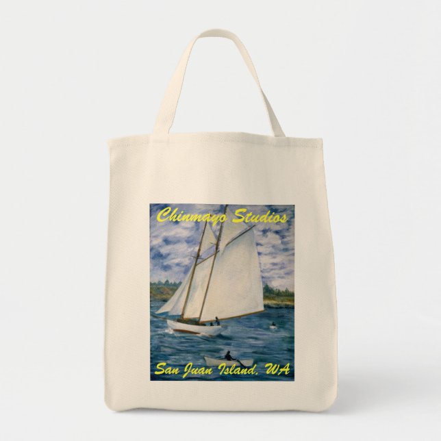 Bolsa de compras ecológica Schooner (Frente)