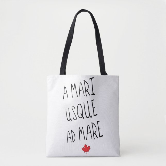 Bolsa de compras Mari Usque Ad Mare, canadiense (Anverso)