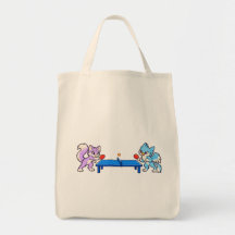 Bolsa de compras natural Lila y Wisp Ping Pong