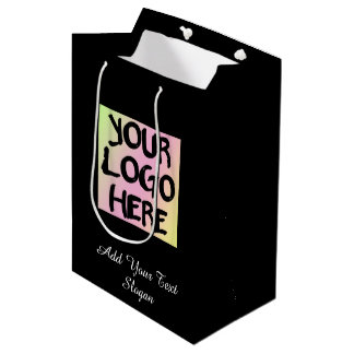 Bolsa de compras personalizada de logotipos y pape