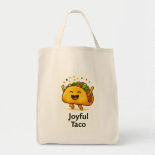 Bolsa de compras reutilizable Durable Taco diverti