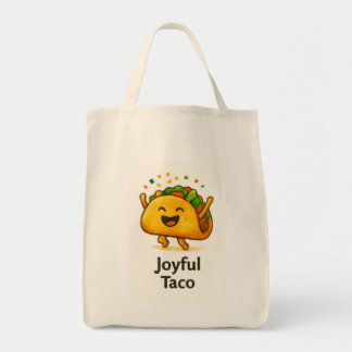 Bolsa de compras reutilizable Durable Taco diverti