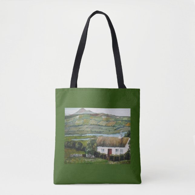 Bolsa de compras reutilizable irlandesa Irlanda (Anverso)