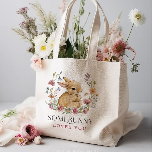 Bolsa de compras Somebunny Baby Shower Wildflower (Subido por el creador)