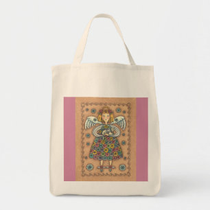 Bolsa de compras YoYo Quilt Angel
