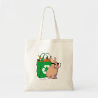 Bolsa de Conejo Hipster (sin texto)