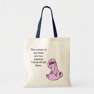 Bolsa de conejo triste