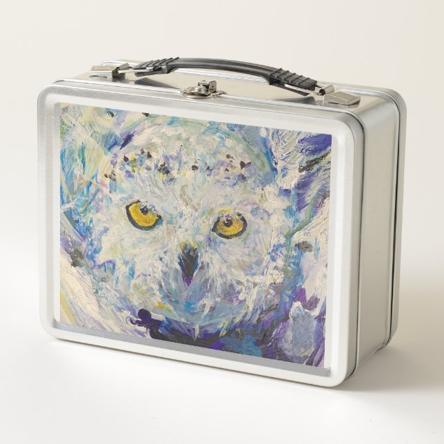 Bolsa de conocimiento de Owl Flowy Snowy Maureen G (Anverso)