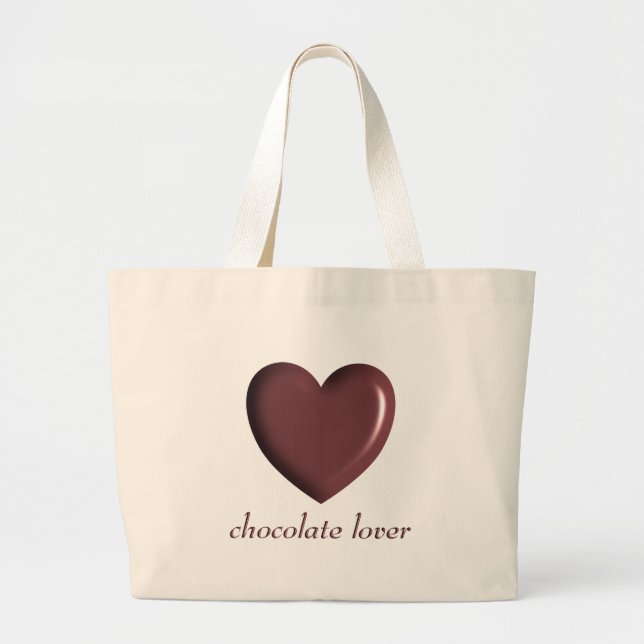 Bolsa de Corazón Chocolate Lover (Frente)