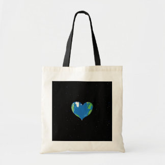 bolsa de corazón de tierra
