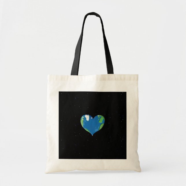 bolsa de corazón de tierra (Frente)