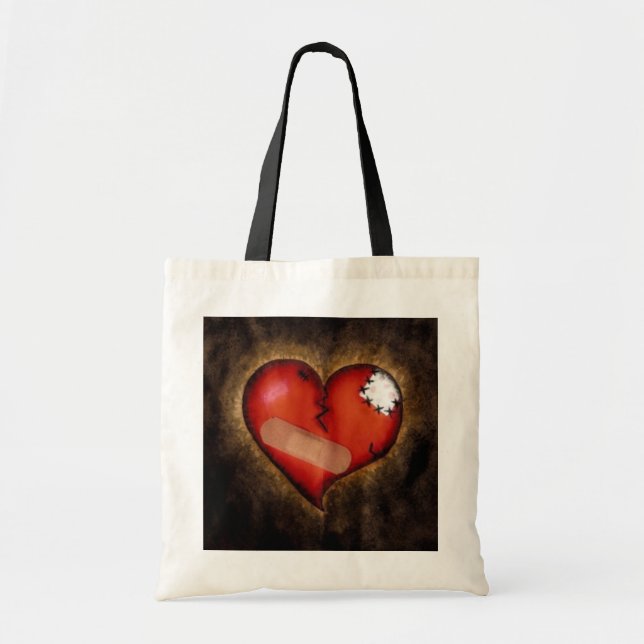 Bolsa de corazón rota/mending (Frente)