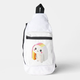 Bolsa de correa super linda personalizada cosida a
