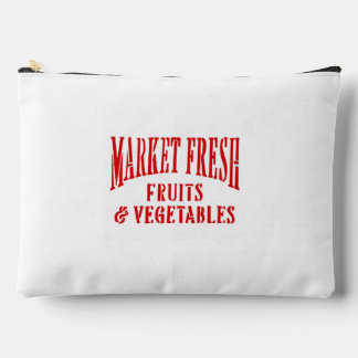 Bolsa de cortar frescas frutas y verduras en el me