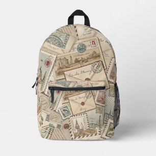 Bolsa de corte de collarín de sellos de posta de v