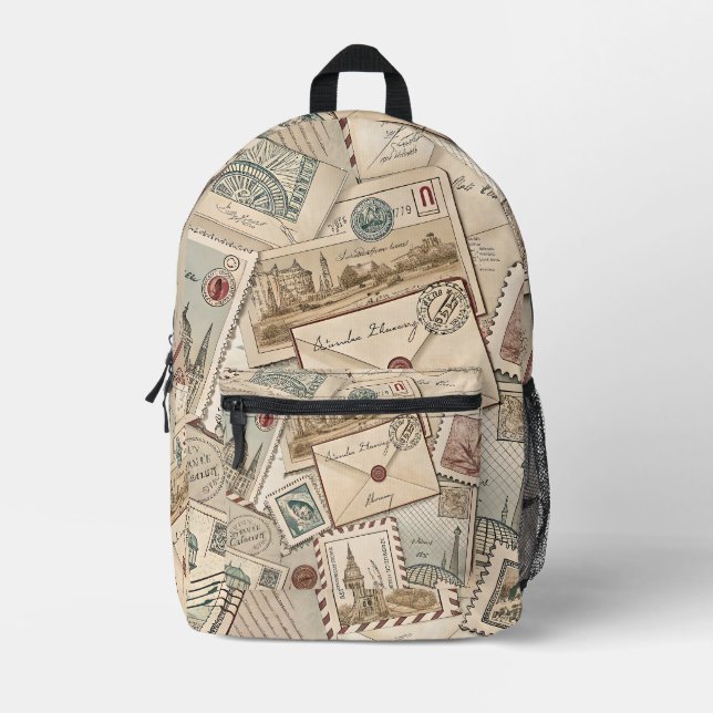 Bolsa de corte de collarín de sellos de posta de v (Anverso)