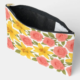 Bolsa de corte de corte de impresión Rosa y Lily