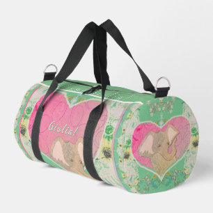 Bolsa de corte de corte de recién nacido con coraz