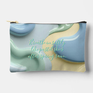 Bolsa de corte de costura impresa en gráfico elega