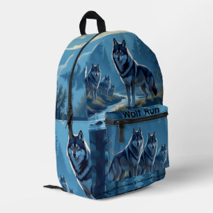 Bolsa de corte de impresión en Wolf