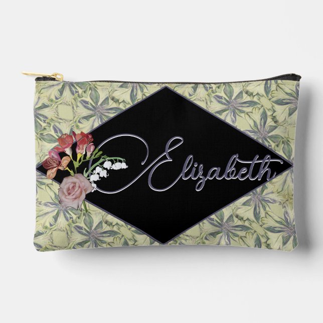 Bolsa de corte de impresión floral (Anverso)