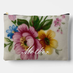 Bolsa de corte de impresión floral inspirada en po