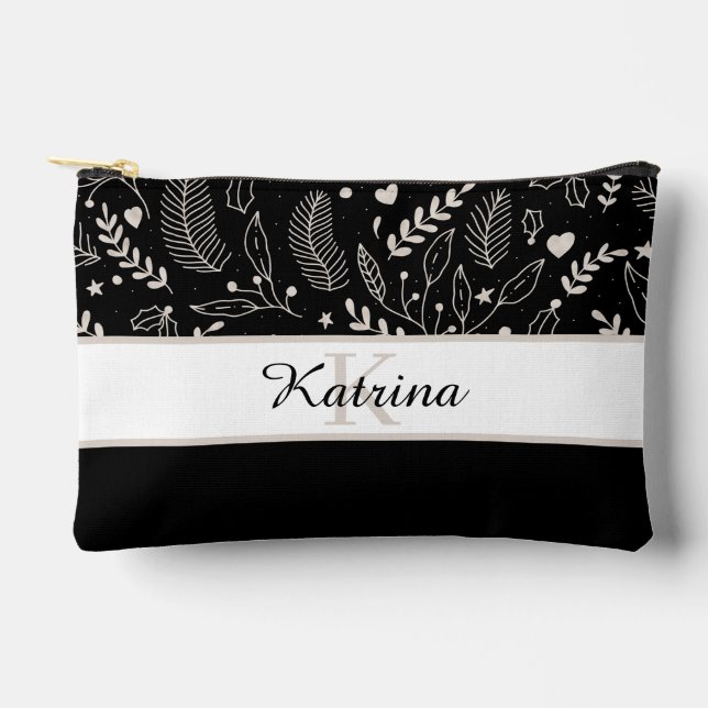 Bolsa de corte de impresión monogramada (Anverso)