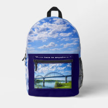 Bolsa de corte de impresión y costura