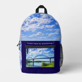 Bolsa de corte de impresión y costura