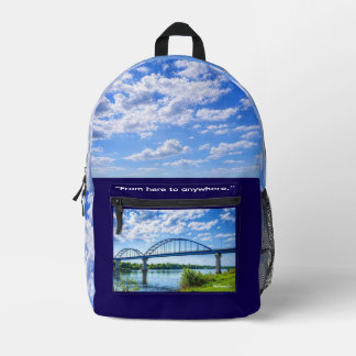 Bolsa de corte de impresión y costura