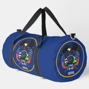 Bolsa de corte de impresión y costura, antigua ban