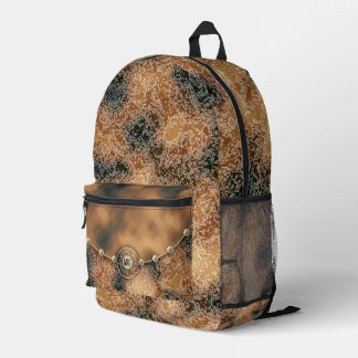 Bolsa de corte de tinta de color marrón de caramel