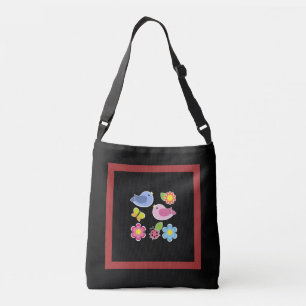 Bolsa de corte transversal sobre cuerpo