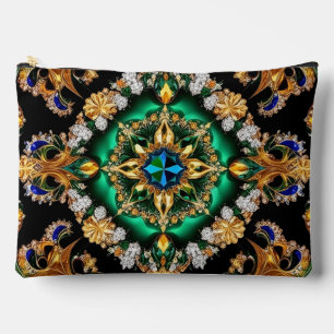 Bolsa de corte y costura con estampado de colores 
