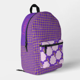 Bolsa de corte y costura con estampado de colores