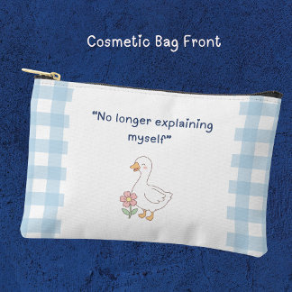 Bolsa de corte y costura con estampado de gingham 