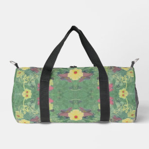 Bolsa de corte y costura con estampado de suelo de