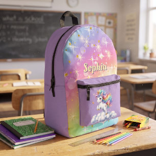 Bolsa de corte y costura con estampado de unicorni