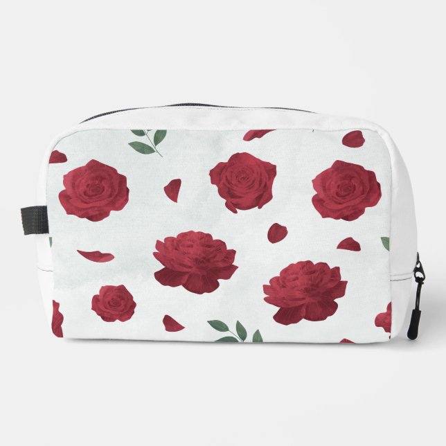 Bolsa de corte y costura con estampado floral de r (Anverso)