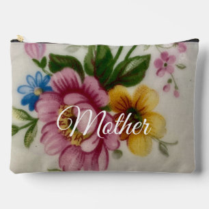 Bolsa de corte y costura con estampado floral insp
