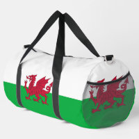 Bolsa de corte y costura con la bandera de Gales, 