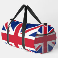 Bolsa de corte y costura con la bandera del Reino