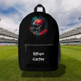 Bolsa de corte y costura de casco de fútbol americ