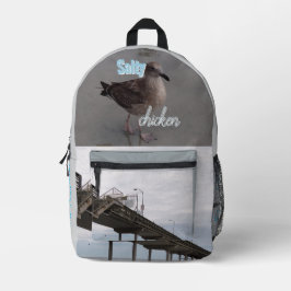 Bolsa de corte y costura de impresión de pollo sal