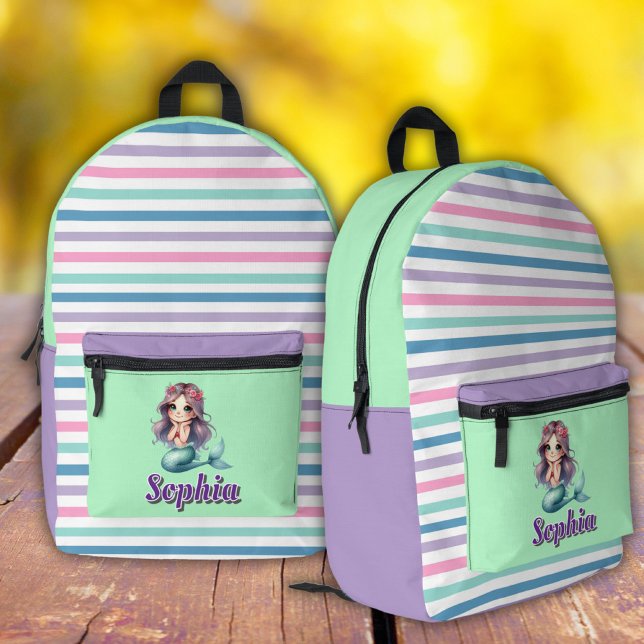 Bolsa de corte y costura de sirena con estampado m (Subido por el creador)