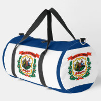 Bolsa de corte y costura impresa, bandera de Virgi