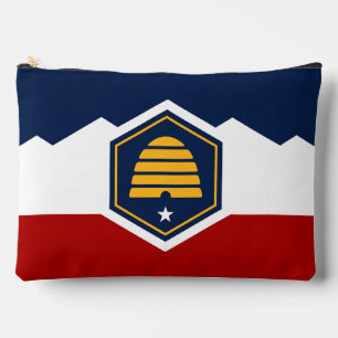 Bolsa de corte y costura impresa con la bandera de