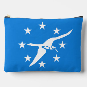 Bolsa de corte y costura impresa con la bandera de