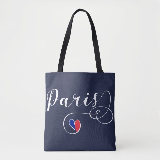 Bolsa de cosecha del corazón de París, Francia (Anverso)